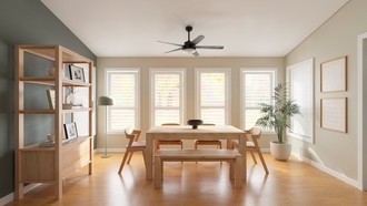 Modern, Warm Transitional Living Room by Havenly Interior Designer Sofia