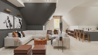 Modern Living Room by Havenly Interior Designer Paola