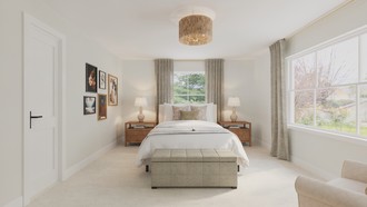Transitional Bedroom by Havenly Interior Designer Jaime