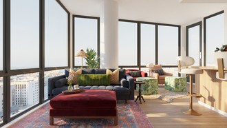 Eclectic Living Room by Havenly Interior Designer Leah