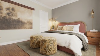 Contemporary, Eclectic Bedroom by Havenly Interior Designer Camila