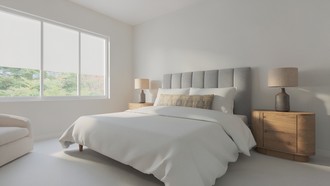 Coastal, Minimal, Scandinavian Bedroom by Havenly Interior Designer Sarah