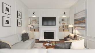 Classic, Classic Contemporary, New Classic Living Room by Havenly Interior Designer Jaime