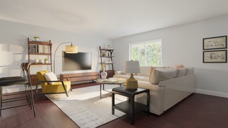 Farmhouse, Transitional Living Room by Havenly Interior Designer Ana