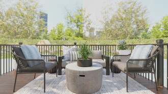 Classic, Coastal, Organic Modern Outdoor Space by Havenly Interior Designer Rachel