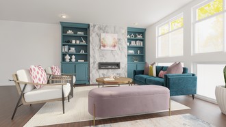 Midcentury Modern Entryway by Havenly Interior Designer Philippa