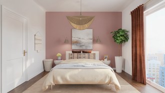 Midcentury Scandi Bedroom by Havenly Interior Designer Stephanie