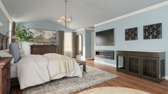 Traditional, Transitional, California Cool, Warm Transitional, Traditional Charm Bedroom by Havenly Interior Designer Sofia