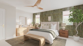Contemporary, Bohemian, Global, Scandinavian, Midcentury Scandi, Organic Modern, California Cool Bedroom by Havenly Interior Designer Lisa