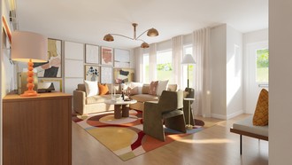  Living Room by Havenly Interior Designer Claire