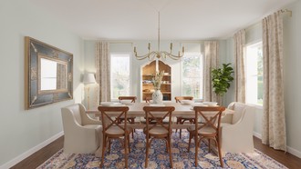 Traditional Charm Dining Room by Havenly Interior Designer Stephanie
