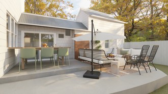 Contemporary, Modern, Classic Outdoor Space by Havenly Interior Designer Emerie