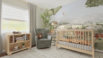 Transitional Nursery by Havenly Interior Designer Luisa
