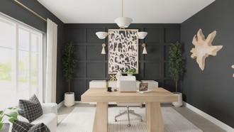 Modern Office by Havenly Interior Designer Maria