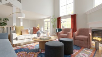  Living Room by Havenly Interior Designer Amber
