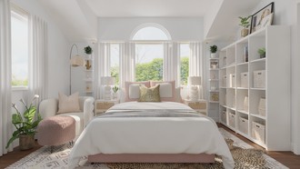 Bohemian, Inspired Modern Bedroom by Havenly Interior Designer Erin
