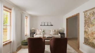 Traditional Charm Living Room by Havenly Interior Designer Paola