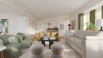 Eclectic Dining Room by Havenly Interior Designer Leah