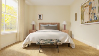 Contemporary, Eclectic Bedroom by Havenly Interior Designer Camila