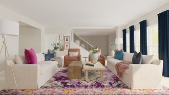  Living Room by Havenly Interior Designer Amber