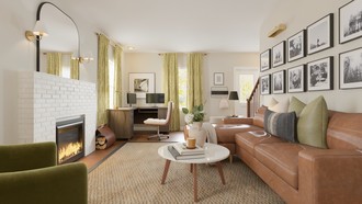 Modern, Classic, Traditional, Transitional, Vintage Living Room by Havenly Interior Designer Emerie