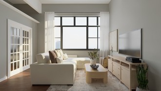 Contemporary, Modern, Contemporary Luxe, Organic Modern Living Room by Havenly Interior Designer Mikaela