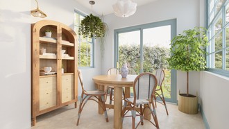 Modern Cottage, Traditional Charm, Artful Eclectic Living Room by Havenly Interior Designer Sofia