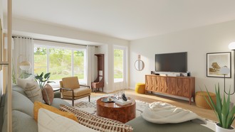  Living Room by Havenly Interior Designer Claire