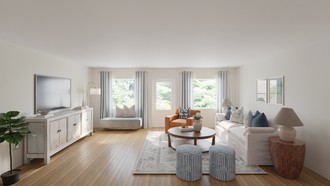  Living Room by Havenly Interior Designer Luci