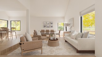 Organic Modern Living Room by Havenly Interior Designer Nicole