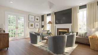 Warm Transitional Other by Havenly Interior Designer Erin