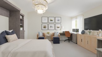 Coastal, Contemporary Luxe, Warm Transitional, Classic Coastal, New Classic Office by Havenly Interior Designer Rachel