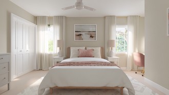 Bohemian Bedroom by Havenly Interior Designer Erin