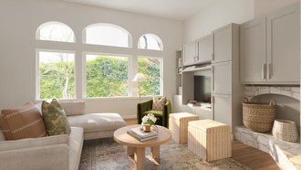 Inspired Modern Living Room by Havenly Interior Designer Mariana