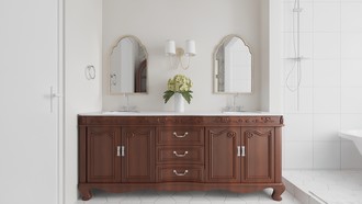 Traditional, Vintage, Parisian Modern, Traditional Charm Bathroom by Havenly Interior Designer Sofia