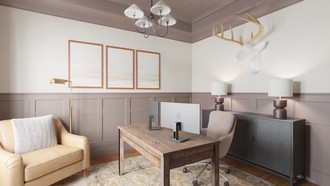Modern, Classic, Traditional, Farmhouse, Rustic, Transitional Office by Havenly Interior Designer Megan