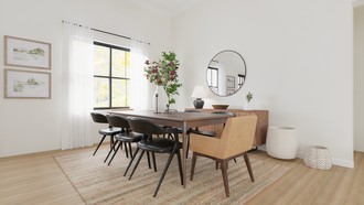 Transitional Dining Room by Havenly Interior Designer Nicole