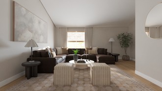Contemporary, Modern, Transitional, Inspired Modern, Warm Transitional, Traditional Charm Living Room by Havenly Interior Designer Sofia
