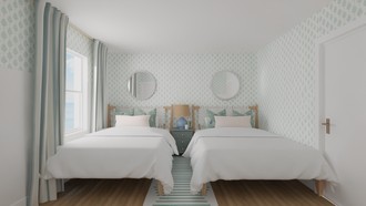 Coastal Bedroom by Havenly Interior Designer Valeria