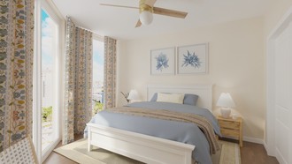 Modern, Coastal Bedroom by Havenly Interior Designer Marcela