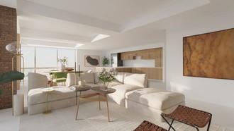 Inspired Modern Living Room by Havenly Interior Designer Valeria
