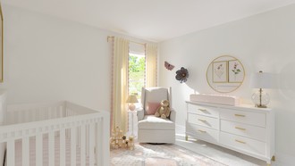 Classic, Glam Nursery by Havenly Interior Designer Mikaela