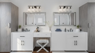 Classic, Coastal, Classic Coastal, New Classic Bathroom by Havenly Interior Designer Rachel