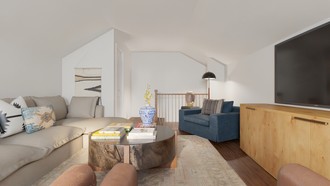 Bohemian, Country Office by Havenly Interior Designer Jacqueline