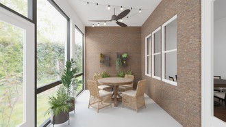 Transitional, Warm Transitional Reading Room by Havenly Interior Designer Megan