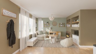 Contemporary, Modern, Scandinavian Playroom by Havenly Interior Designer Adelaida