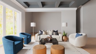 Modern, Classic, Glam, Contemporary Luxe Living Room by Havenly Interior Designer Estrellita
