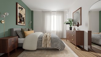 Midcentury Modern Bedroom by Havenly Interior Designer Sofia