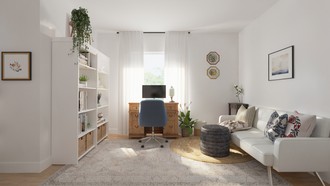 Traditional Charm Office by Havenly Interior Designer Erin