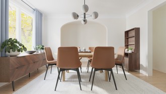 Transitional Living Room by Havenly Interior Designer Nicole